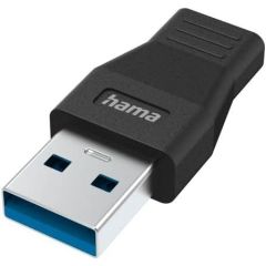 Hama 00200354 USB-A-ADAPTER TO USB-C USB 2.0 Black