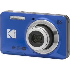 Kodak FZ55 BLUE Pixpro Fz55 Digital Camera 5X Optical Zoom 16Mp 2.7" LCD Blue