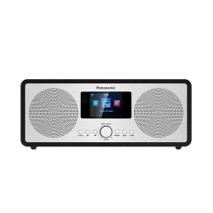 Panasonic RF-D40EG-K Internet Radio (Wifi) Dab+ Digital Audio + FM Broadcasting Black