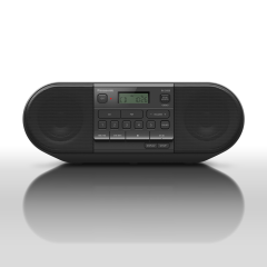 Panasonic RX-D500EB-K Portable Stereo CD System Black